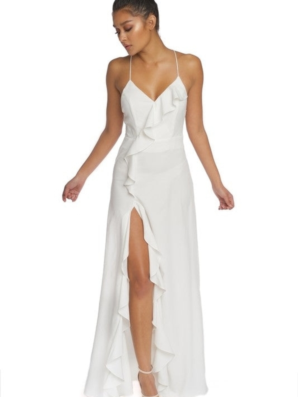 Luxxel off White Wedding Dress Size M